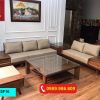 Bộ ghế sofa 2 văng chân oải kiểu Nhật gỗ sồi Nga SF16