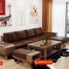 sofa góc chữ L gỗ sồi Nga hiện đại SF24