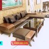 Bộ ghế sofa hộp chân oải gỗ sồi Nga SF24
