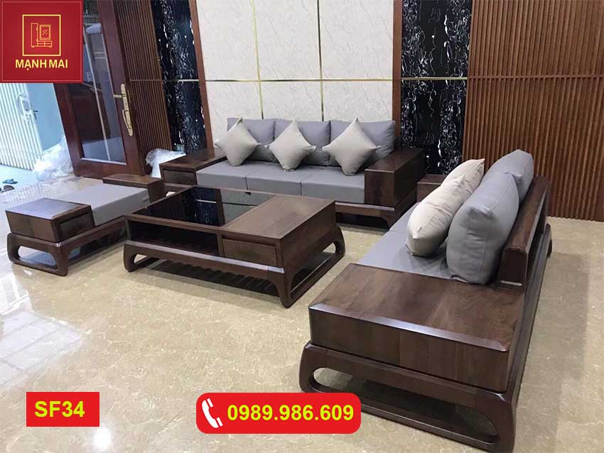 Nơi đóng sofa gỗ tự nhiên theo yêu cầu giá tốt tại Hà Nội 2021 ...